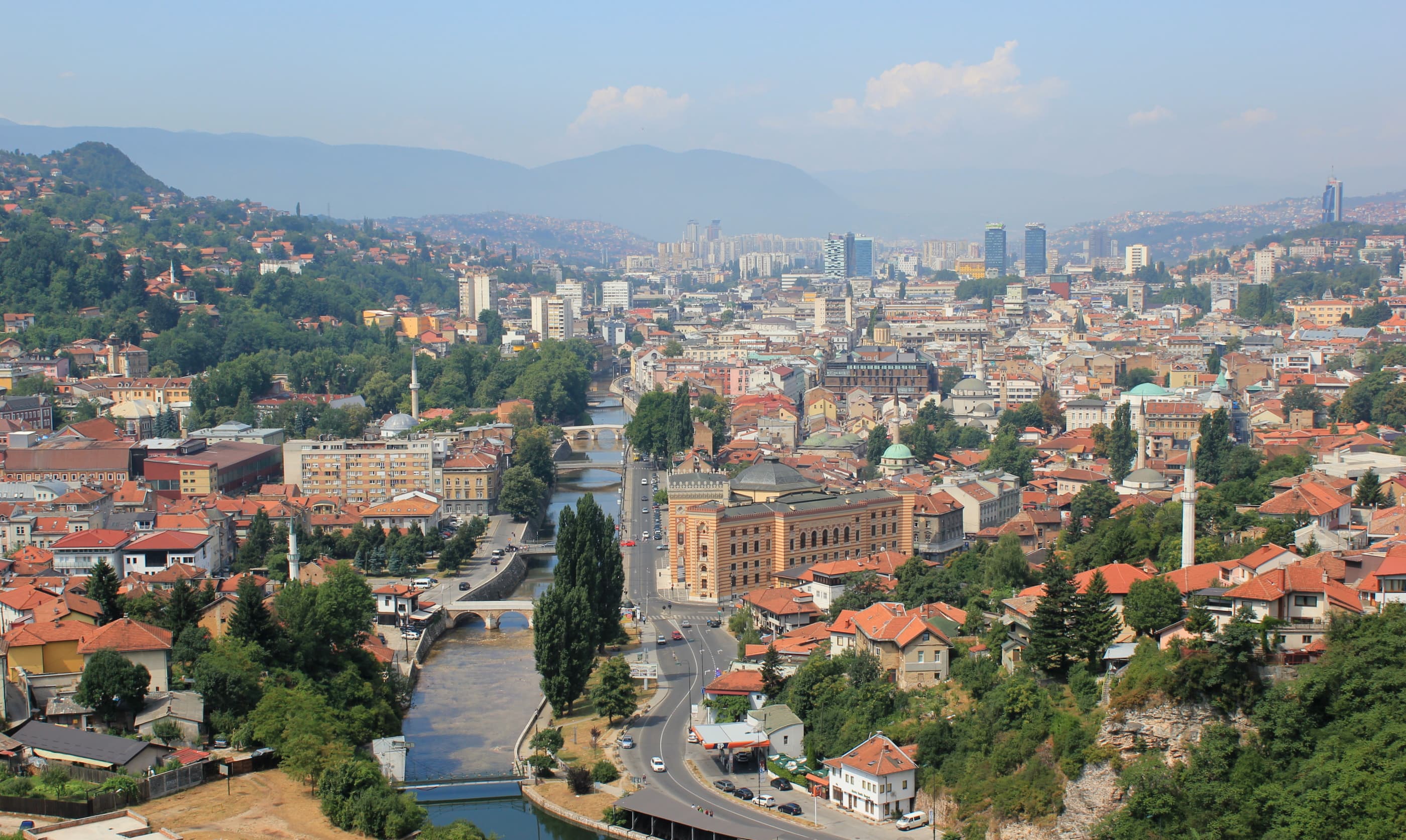 Paisagem de Sarajevo