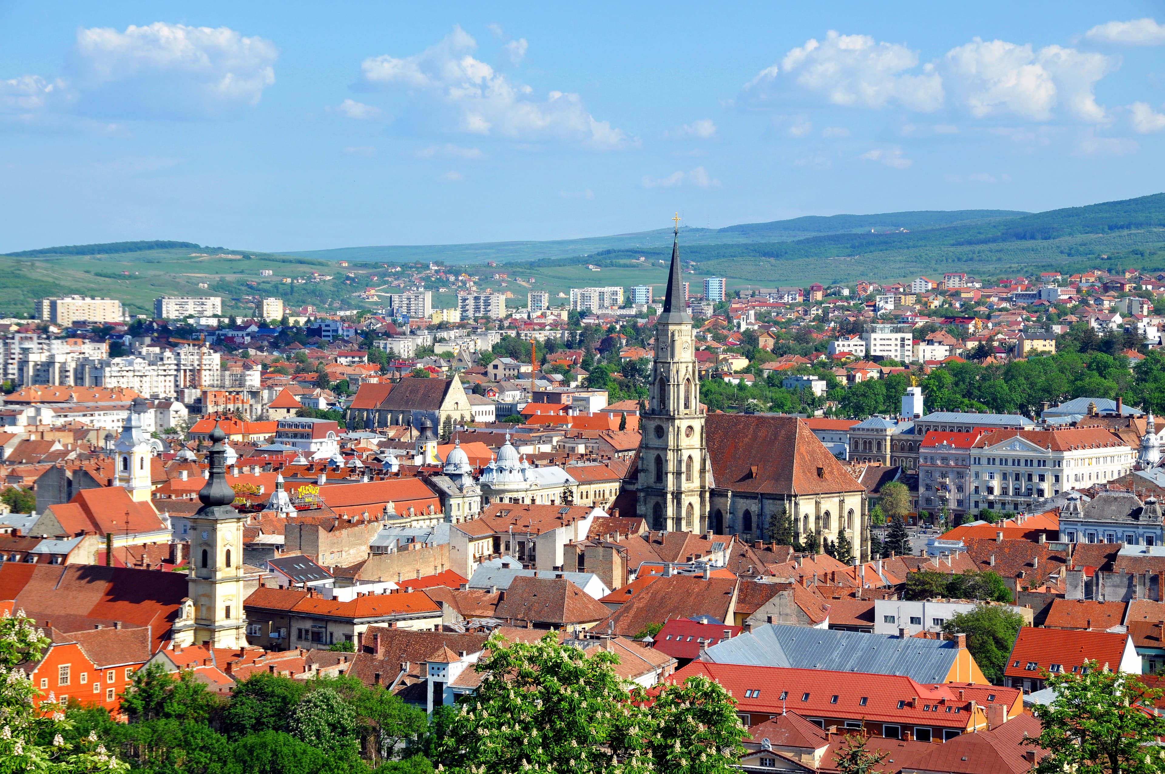 Paisagem de Cluj-Napoca, Roménia