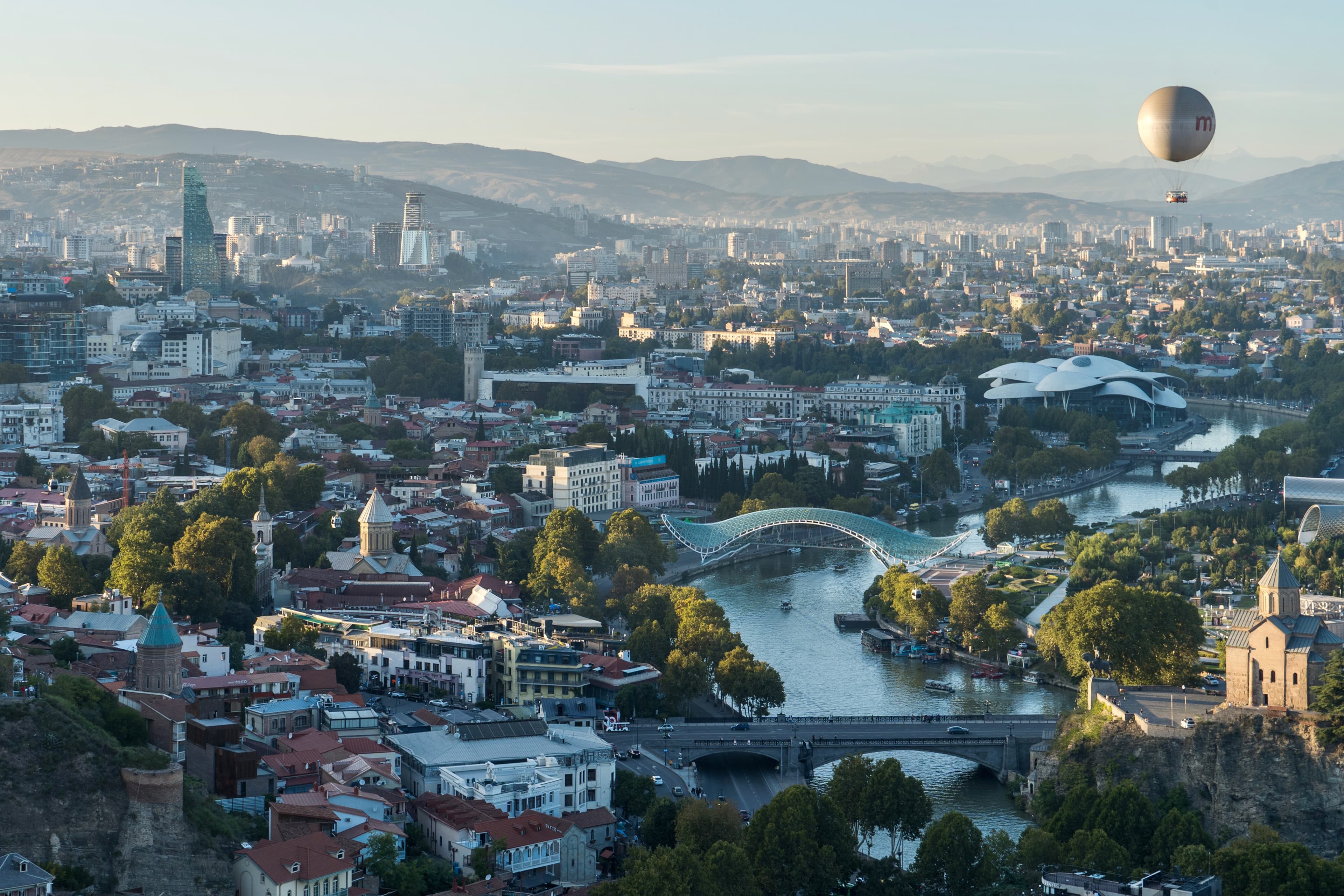 Paisagem de Tbilisi, Geórgia