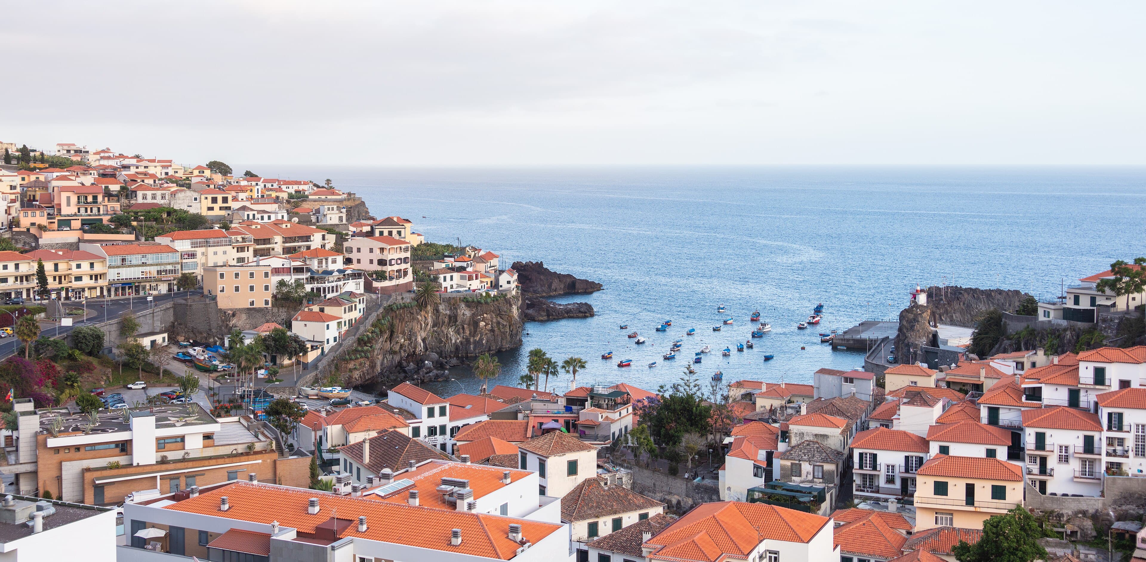 Paisagem de Câmara de Lobos, Portugal
