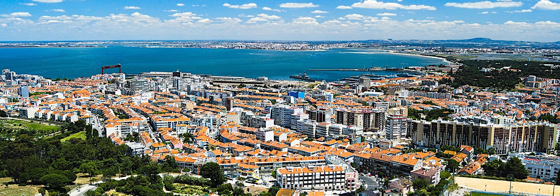 Paisagem de Almada, Portugal
