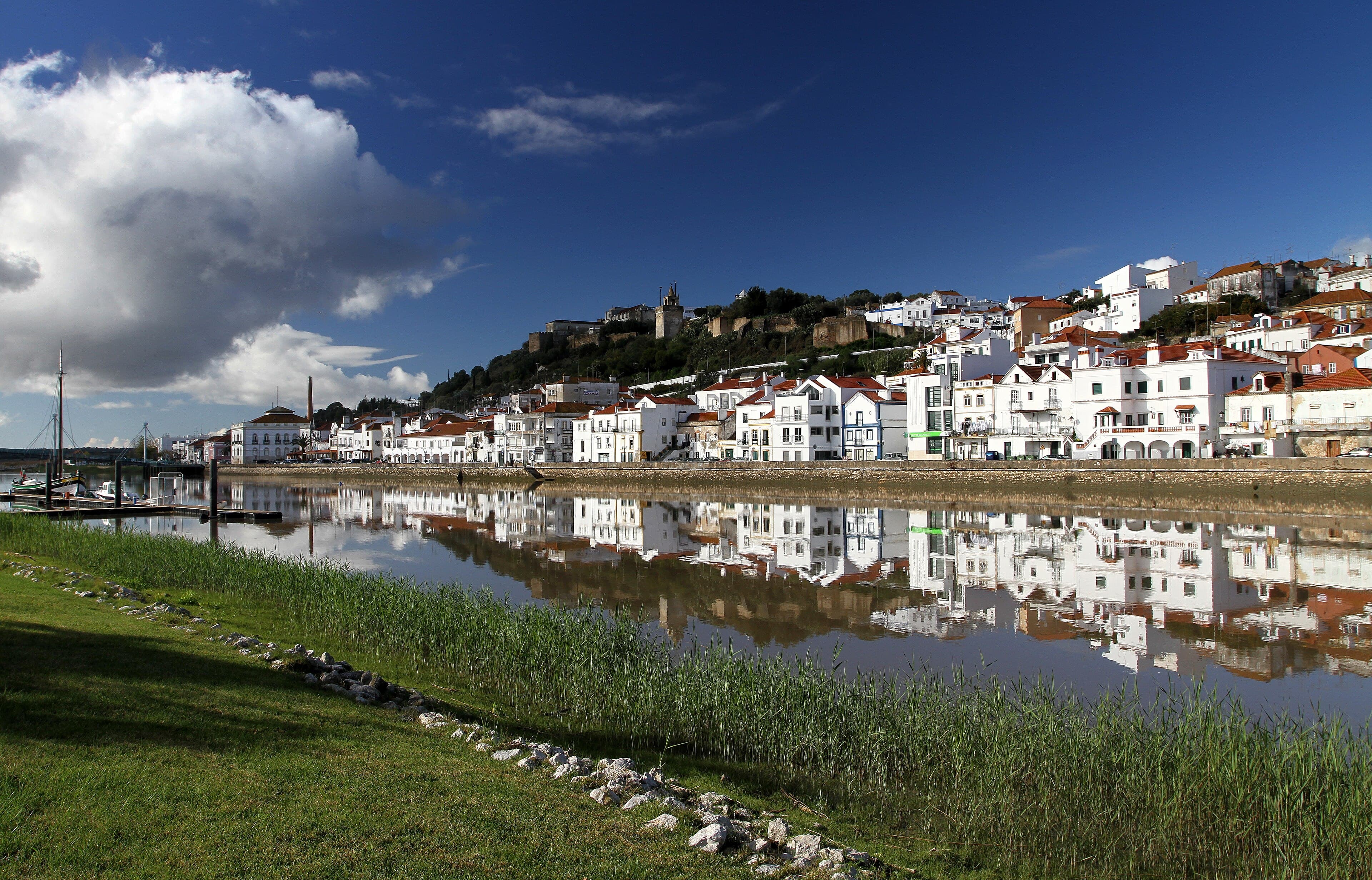 Paisagem de Alcácer do Sal, Portugal