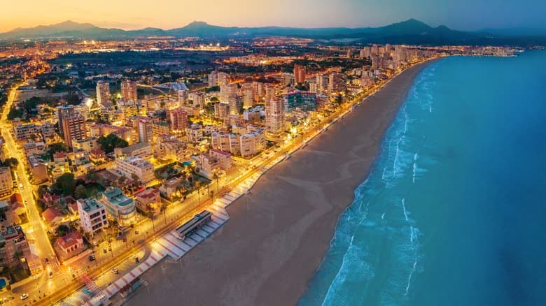 Paisagem de Alicante, Espanha